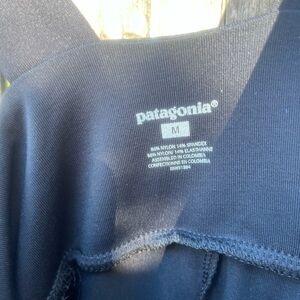 Patagonia Dark Blue Nylon Spandex dress